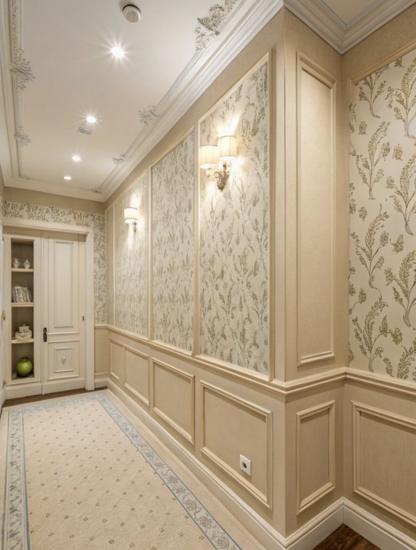 Wallpaint & Moulding