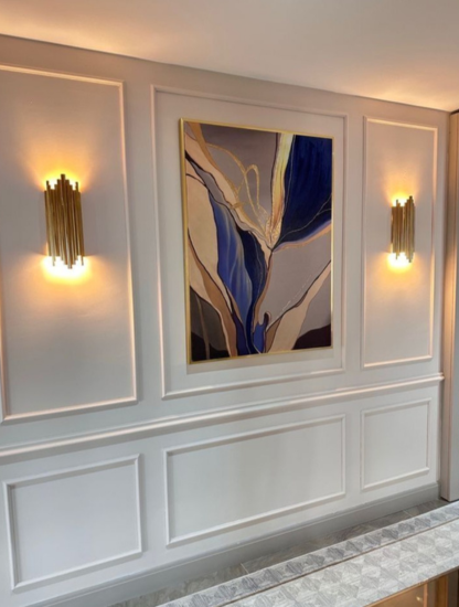 Wallpaint & Moulding