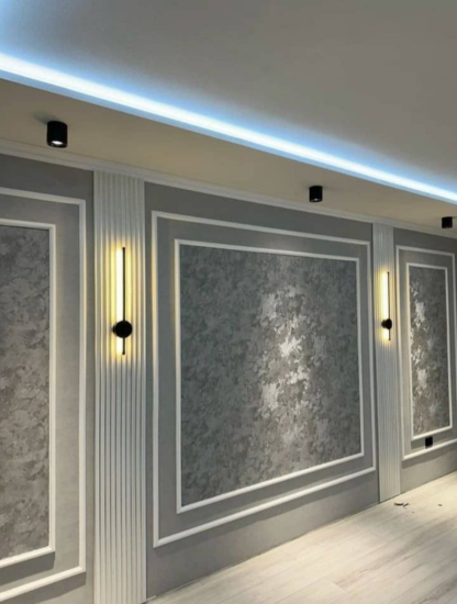 Wallpaint & Moulding